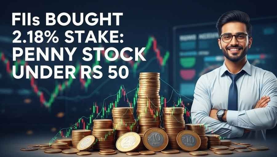 FII Bought Stake In 50Rs Penny Stock