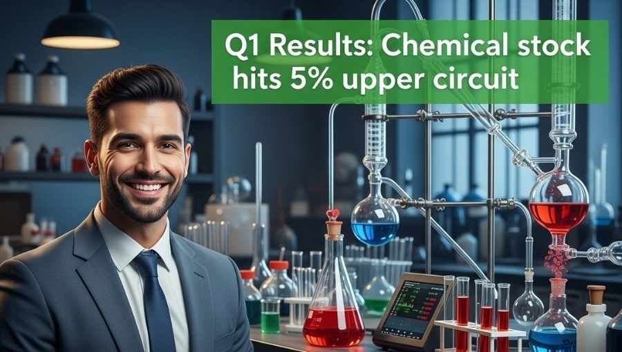 With Q1 Results Chemical Stock Hit 5 Percente Upper Circuit
