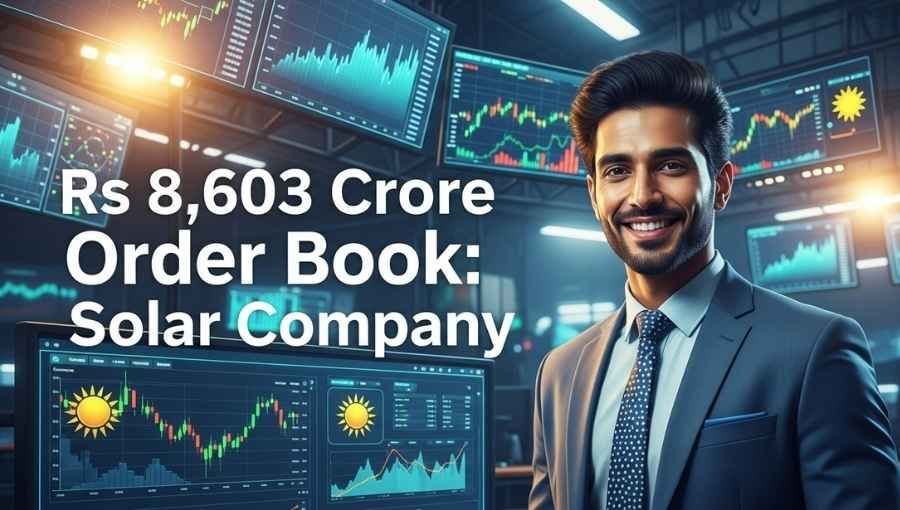 8603Cr Order Book Solar Company