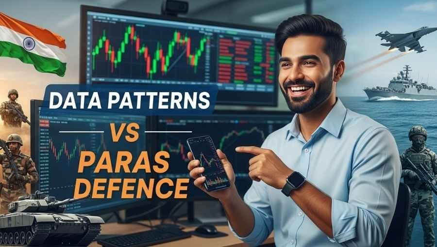 Data Patterns Vs Paras Defence Stock Comparison